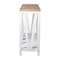Flash Furniture 52 W, 14 L, 32 H, Engineered Wood, Brushed White Wash/Warm Oak ZG-034-WH-WOAK-GG - alternate 4